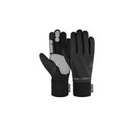 Reusch Hike & Ride Stormbloxx Touch-Tec-Guantes Deportivos Resistentes al Viento y al Agua, para Correr, Ciclismo, Senderismo, Pantalla táctil Invierno, Unisex, Negro, 6.5