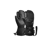 Reusch Lando R-Tex XT Junior Lobster 7702 6161843 - Guantes Unisex con 3 Dedos, Impermeables y Transpirables, 4,5, Color Negro y Plateado