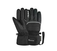 Reusch Niños Teddy Gore-Tex Guantes de esquí cálidos Impermeables y Resistentes al Viento Guantes Deportivos Guantes de Nieve para Trineo Guantes de Invierno, Negro/Negro Jaspeado, 5.5