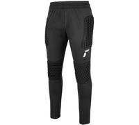 Reusch - Pantalón largo Contest Ii Advance con protecciones, Unisex, Black - Silver, M