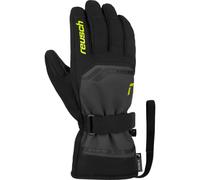 Reusch Guantes de esquí Primus R-Tex XT Impermeables para Hombre, cómodos y cálidos, Guantes de esquí Softshell, Guantes de Invierno, Gris-Amarillo, 9