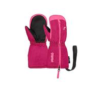 Reusch Tom Mitten - Guantes de Invierno extracálidos, Resistentes al Viento y Transpirables, para niños, bebés, niñas, niños, con Cierre de Cremallera, Color Rosa, IV (Aprox. 4-5 años)