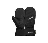 Reusch Tommy Gore-Tex Junior - Manoplas para niños, cálidas, Impermeables, Transpirables, 6,5, Color Negro y Blanco