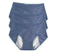 REUset 3 Bragas de Fuga Orinaria para Mujer, Lavables, Incontinencia, Antifugas, Transpirables, Impermeables, para el Ciclo Mensual, C, L
