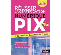 Réussir la certification PIX: Niveaux 4, 5, 6