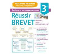 Réussir le Brevet 3e en cartes mentales: Français-Maths-Histoire-Géo-EMC