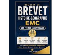 RÉUSSIR LE BREVET D'HISTOIRE : LES FICHES ESSENTIELLES: 25 FICHES POUR RÉVISER ET RÉUSSIR