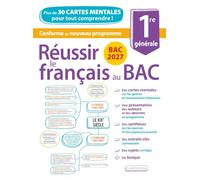 Réussir le français au bac 1re générale: Plus de 30 cartes mentales pour tout comprendre !