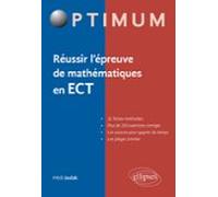 Réussir Lépreuve De Mathématiques En Ect (ebook)