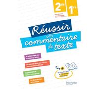 Réussir son commentaire de texte 2de,1re