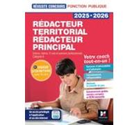 Réussite Concours - Rédacteur Territorial/principal - 2025-2026 - Prép
