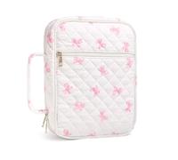 Reutilizable Acolchado Bolsa de Libro Organizadores con Cremallera En Bolsillos Para Iglesias Viajes Estudios Y Accesorios Mujeres Acolchado Cubierta Para Mujeres, E, talla única