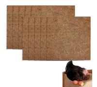 Reutilizable Hens Nests Bedding Mats - Washable Nesting Box Pads, Reutilizable Chicken Coop Floor Liners | Hen Nesting Mat for roosts Box, Easy-Clean Poultry Bedding, Absorbent Nest Liner for Backyard