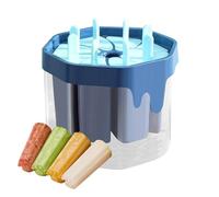 Reutilizable Ice Pop Molds, Homemade Ice Pop Maker, Nonstick Tray with Easy Release, Freezer Postre Tool, Summer Treat Preparation for Juice Milk Fruit, Home Restaurant Apartment Beverage Making
