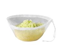 reutilizable para frutos secos, colador sin blanquear, eficiente leche de nueces, de paño de cocina para frutas y verduras, rellenos deshidratados, salsas a prueba de pan de mermelada