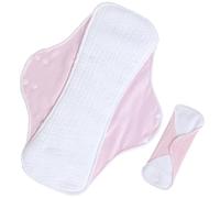 Reutilizable Sanitary Pad, Soft Cotton Cloth, Breathable Leak-Proof Towel, Menstrual Pad for Postpartum Care Elderly Adults Teens Girls Mother Wife Girlfriend, Washable Comfortable Hygiene Protection