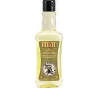 Reuzel 3-In-1 Tea Tree Shampoo - Para cuerpo y cabello - Alivia e hidrata la piel - Ideal para el cuidado del cuero cabelludo - Aclarar para limpiar, puede utilizarse a diario - Fórmula vegana - 350ml
