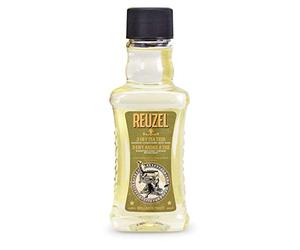 Reuzel 3-In-1 Tea Tree Shampoo - Para cuerpo y cabello - Alivia e hidrata la piel - Ideal para el cuidado del cuero cabelludo - Aclarar para limpiar, puede utilizarse a diario - Fórmula vegana - 100ml
