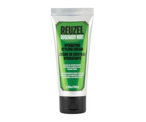 Reuzel Crema de Peinado Hidratante para Hombres, Crema Ligera Sin Enjuague para Fijación Suave, Control del Frizz, Hidratación, Acabado No Graso, Para Todo Tipo de Cabello, 100ml/3,38oz