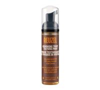 REUZEL Grooming Tonic Texture Foam Medium Hold 70ml | Volumizing Hair Mousse that Enhances and Defines Curls. Heat Protection. Lightweight with Argan Oil.
