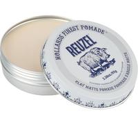 Reuzel Pomada de arcilla mate, pomada sin brillo con fijación media para un estilo y acabado naturales, 3,38 oz/95g