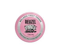 Reuzel Pomada Pink Grease de fijación fuerte, fijación fuerte, brillo medio, a base de aceite, fijación durante todo el día, 3,38 oz/95g