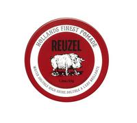 Reuzel Pomada roja de fijación media y brillo intenso para hombres, pomada soluble en agua para un aspecto flexible y brillante, 1,3oz/35g