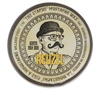 Reuzel The Stache Mustache Wax - Fijación fuerte, cera de abejas de poco brillo - Controla y prepara el cabello grueso rebelde - Crea tu estilo propio - Ligero aroma de naranja y menta - 28g