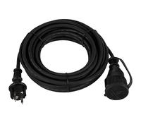 REV 0065109 Extensión, Extensiones de Corriente (10 m, Negro, 230 V)