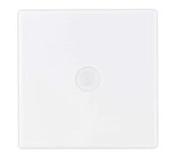 REV 0236460106 Quadro Cubierta para Control, Botón o Interruptor A/W, Blanco, Kontroll, Taster, A/W