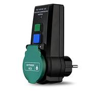 REV 0515494555 Enchufe DI, disyuntor, tiempo de activación 30 ms, 3600 W, negro