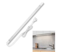 REV 3501010810 V600 - Lámpara LED para debajo de muebles (60 cm, 15.000 h, 8 W, 560 lúmenes, 3000 K), color blanco