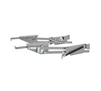 Rev-A-Shelf RAS-ML-HDSC - Elevador de electrodomésticos con Mecanismo de Cierre Suave, Cromado