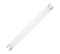 REV Flux 2200014810 - Lámpara de techo LED (120 cm, 48 W, 4800 lm, 4000 K), color plateado