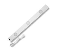 REV GIGA 2401100920 - Lámpara para empotrar (9 W, 75 x 6,8 x 2,1 cm, 750 lm, 4000 K, 120°, 25.000 horas), color blanco