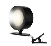 REV Lámpara de sujeción con batería, lámpara de pared LED interior 120 lm, regulable, extensible 360°, ideal para pasillo, dormitorio y salón, color negro