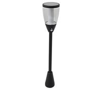 REV LUMUS 170 Lámpara solar de jardín, lámpara de pie con sensor de movimiento, iluminación de jardín, 200 lm, 3000 K, 2 W, IP65, negro