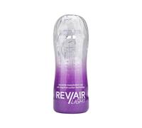 Rev Male Sex Toys Rev-Air Light Copa de masturbación reutilizable Cristal,violeta 1 unidad (paquete de 1)
