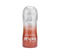 Rev Male Sex Toys Rev-Air Tight Copa de masturbación reutilizable Marrón,cristal 1 unidad (paquete de 1)