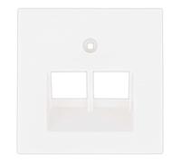 REV Ritter 0236750104 Rev Quadro Cat6a - Cubierta para Enchufe, Color Blanco