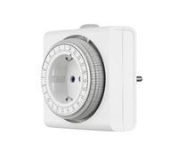 Rev ritter 25020109-00 Reloj Temporizador día- mecánicamente, Blanco