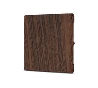 REV Serie de interruptores NOVA - Cubierta para interruptor cruzado, pulsador, interruptor wifi o interruptor A/W, color nogal