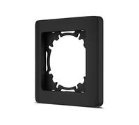 REV Serie de interruptores NOVA - Marco de 1 compartimento, antracita | Para enchufes, interruptores de luz y otros insertos