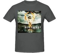 Rev Theory Light It Up Homme'S Short Sleeve Crew Neck T Shirt Black 3XL
