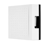 REV Timbre de puerta 220102, gong eléctrico de 2 tonos, 9 V DC, hasta 75 dB, blanco