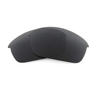 Revant Lentes de reemplazo compatibles con Oakley Flak Jacket - Negro Sigiloso - Polarizado