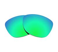 Revant Lentes de reemplazo compatibles con Oakley Frogskins Emerald Green | Standard Emerald Green Mirrored, Compatible con OO9013, 100 % protección UV, Resistente a impactos y arañazos