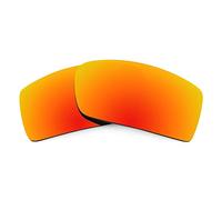 Revant Lentes de reemplazo compatibles con Oakley Gascan - Rojo Fuego Reflejado - Polarizado