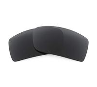 Revant Lentes de Repuesto Compatibles con Gafas de Sol Oakley Det Cord SI Ballistic, Polarizados, Elite Negro Furtivo