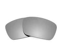 Revant Lentes de Repuesto Compatibles con Gafas de Sol Oakley Fuel Cell, Polarizados, Titanio MirrorShield
